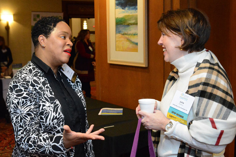 GPNP Member has a discussion with United Way during the 2019 GPNP Summit 