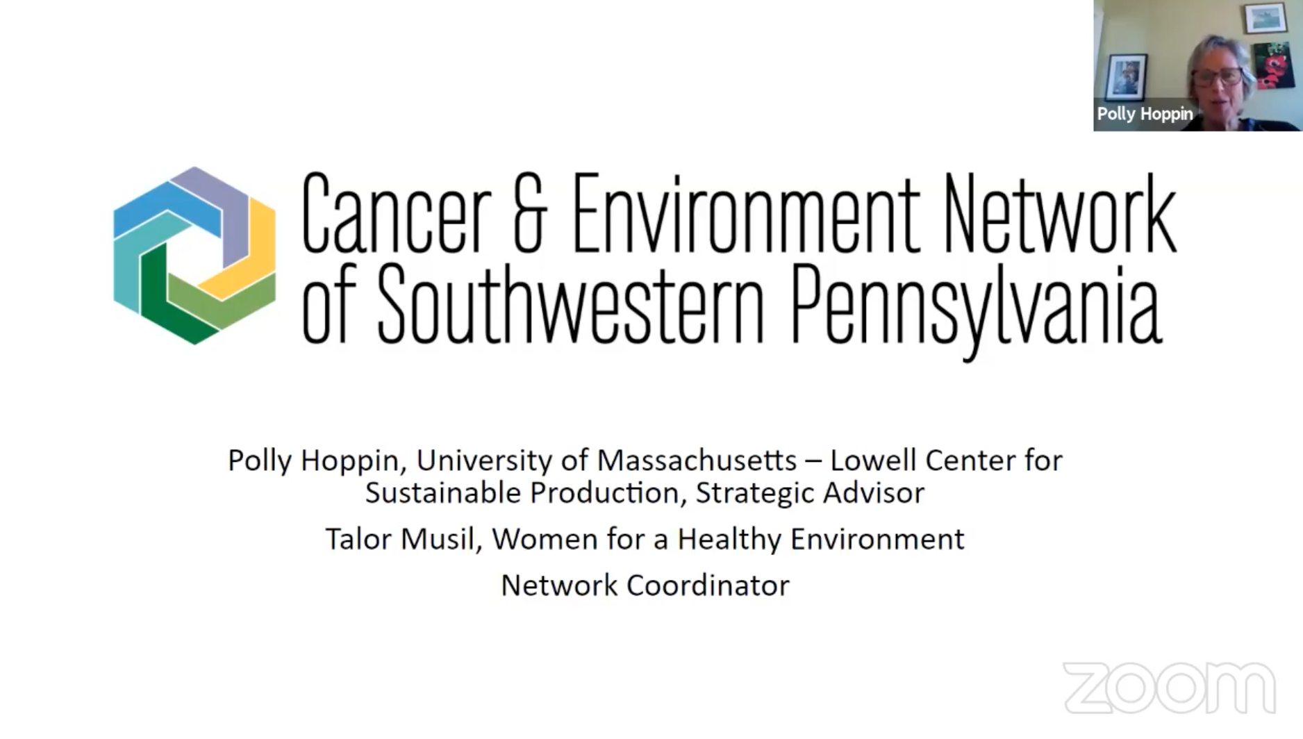 Cancer and Environmental Pollution in Greater Pittsburgh, PA