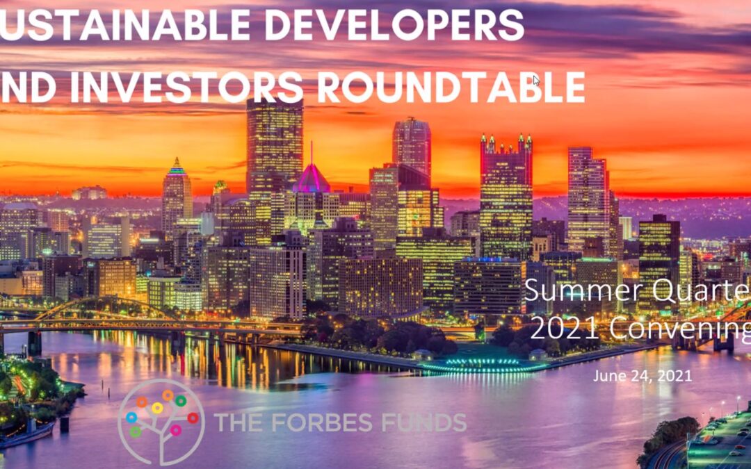 Sustainable Developers and Investors Roundtable Digest