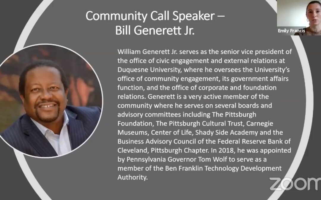 University and Community Relations: A Talk with Bill Generett Jr.