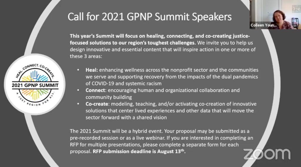 2021 GPNP Summit Speakers Slide 