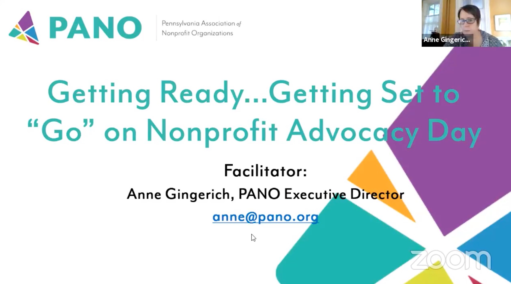 PANO Nonprofit Advocacy Day Slide