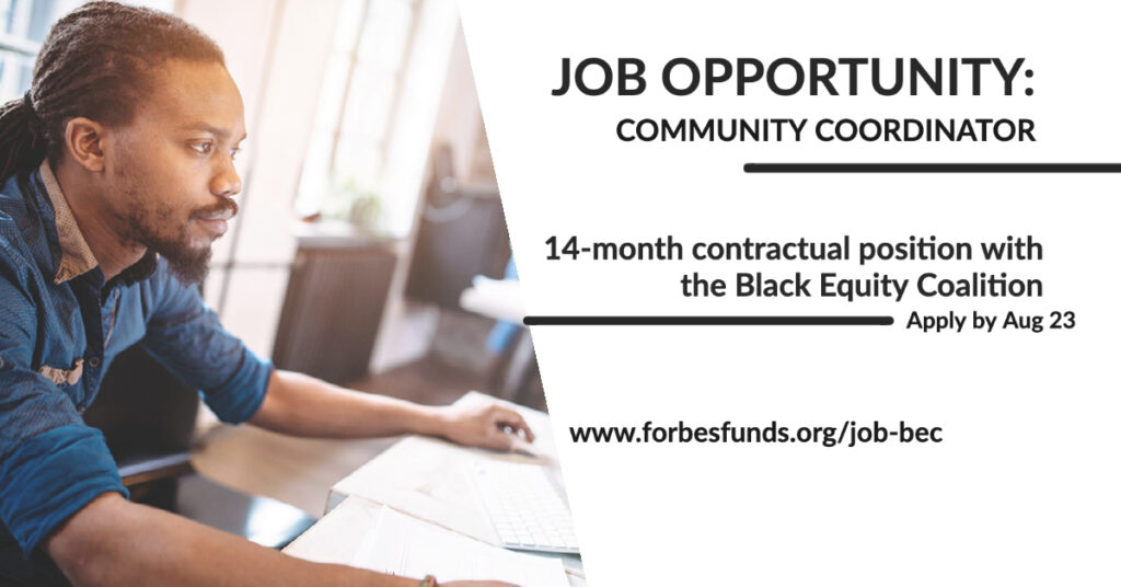 Job Opportunity for the Black Equity Coalition